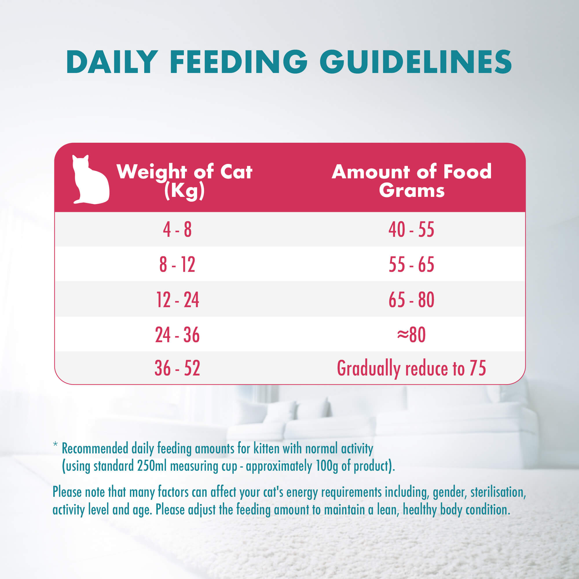 Kitten feeding guidelines best sale